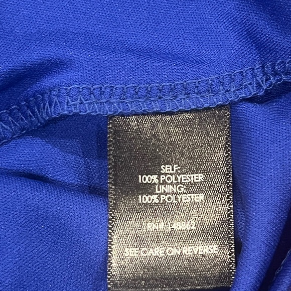 NEW Torrid Mini Chiffon Smocked Dress Blue Floral Size 1X 14/16 Flutter Sleeves - Picture 13 of 16